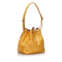 Louis Vuitton Sac Noé Leather in Yellow