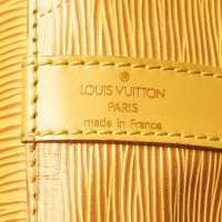 Louis Vuitton Sac Noé aus Leder in Gelb