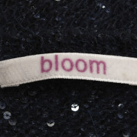 Bloom Pailletten-Pullover in Blau