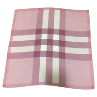 Burberry Silk scarf with plaid pattern