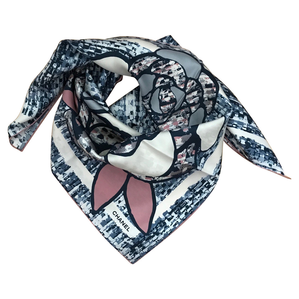 Chanel silk scarf