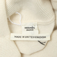 Hermès Kaschmir-Pullover in Creme/Schwarz