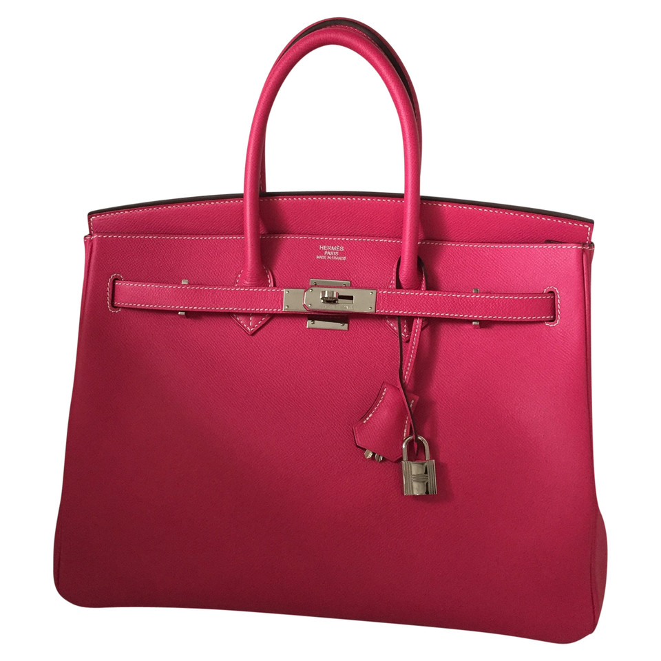 Hermès Birkin Bag 35 Leather in Pink