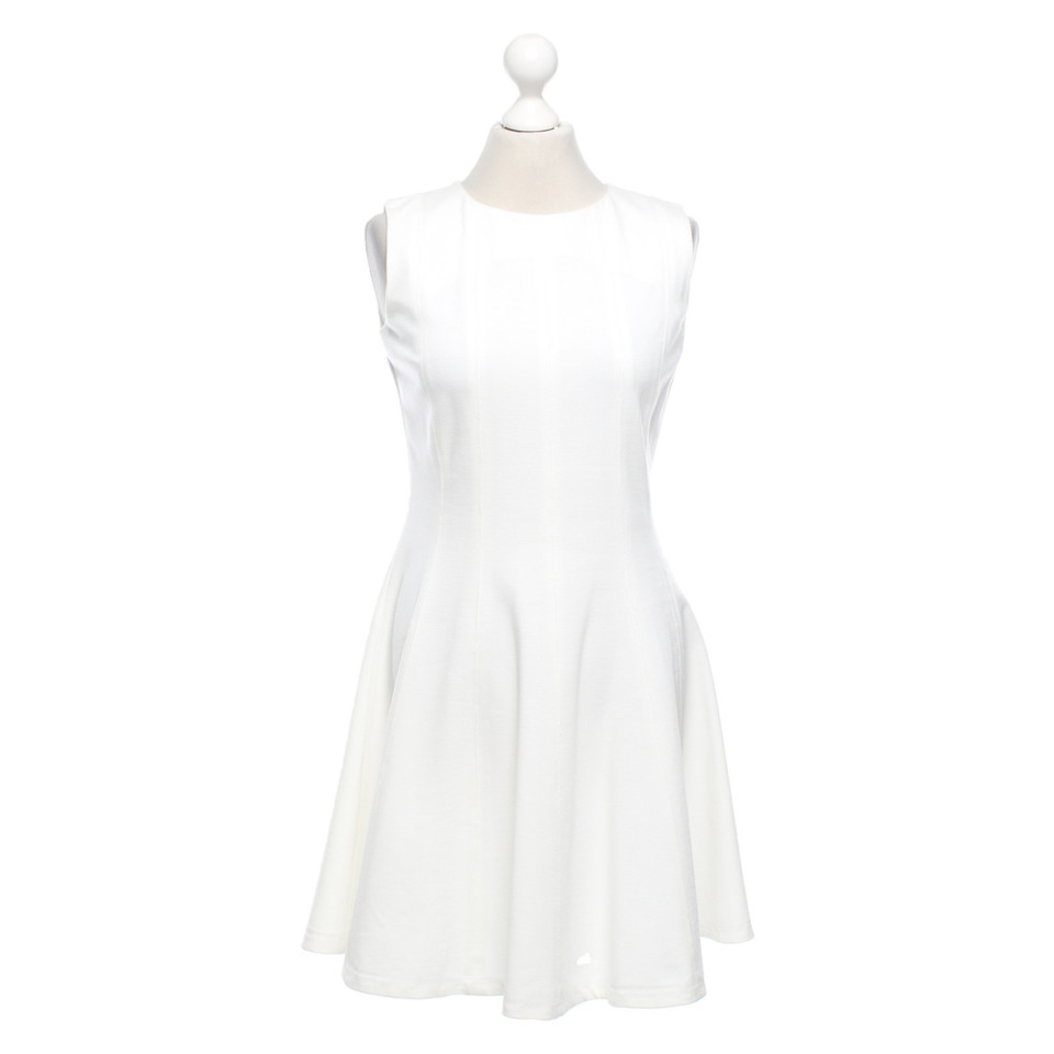 Msgm Kleid in Creme-Weiß