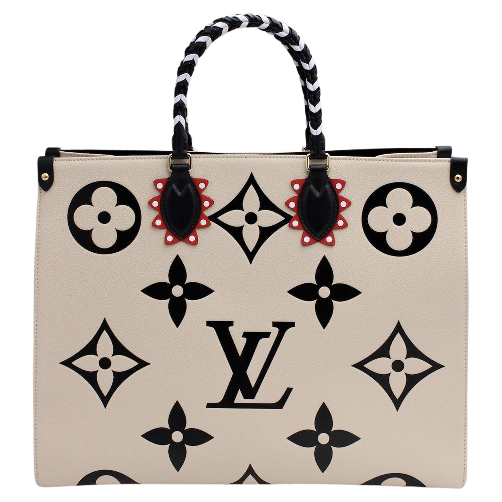 Louis Vuitton Onthego Leather in Beige - Second Hand Louis Vuitton Onthego Leather in Beige used for 3000€ (5114829)