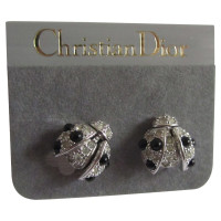 Christian Dior Ladybug Earrings