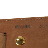 Moschino Leather Belt zwart