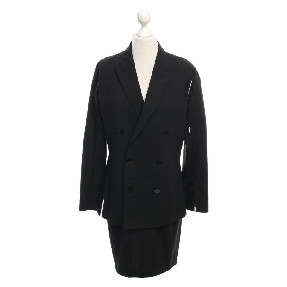 Jean Paul Gaultier Suit Wol in Zwart