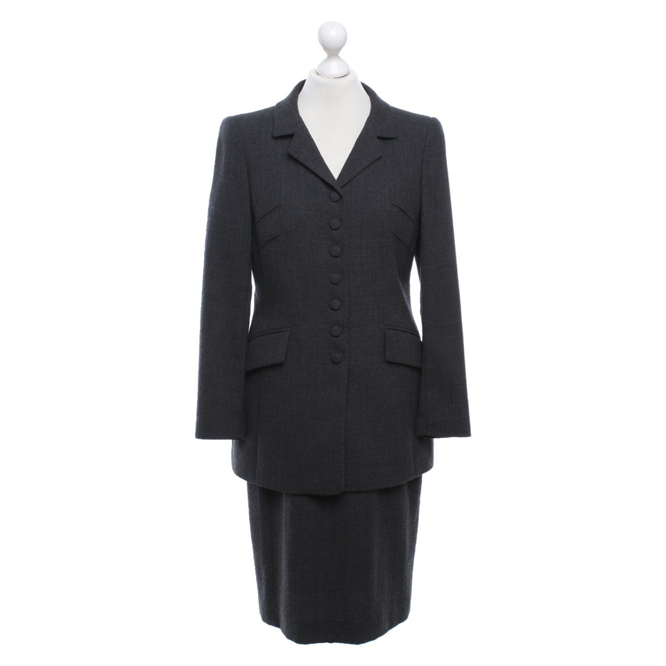 Rena Lange Suit Wool in Grey