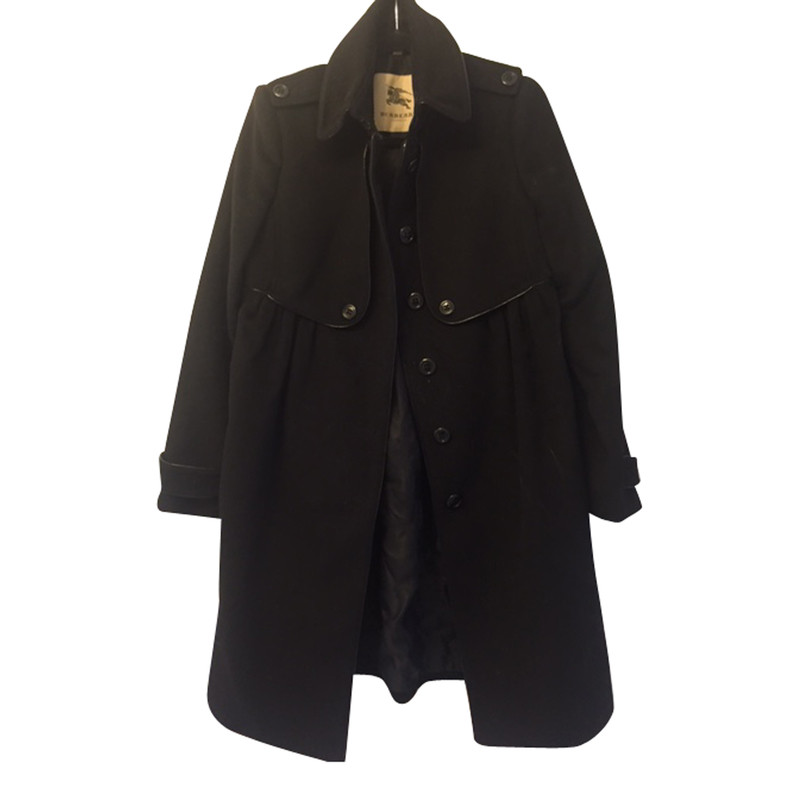 Burberry Wolle-Kaschmir Trenchcoat