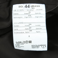 Dolce & Gabbana Tailleur pantalone in antracite