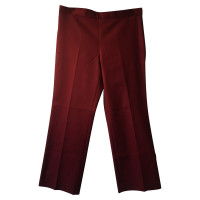 The Row Trousers in Bordeaux
