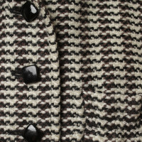 Armani Blazer in lana con motivo a Web