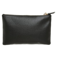 Aigner Clutch Bag Leather in Black