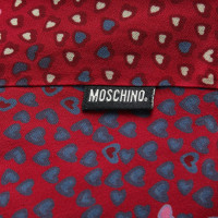 Moschino Robe en soie à volants