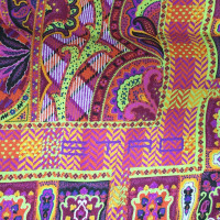 Etro Small silk cloth with fringes