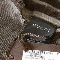 Gucci Guccissima-Tuch in Braun