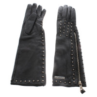 Sportalm Gloves Leather in Black