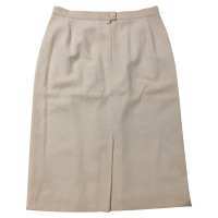 Escada Skirt Wool in White