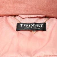 Twin Set Simona Barbieri Veste/Manteau en Rose/pink