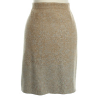Marc Cain Wool skirt with print