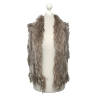 Oakwood Vest Fur in Taupe