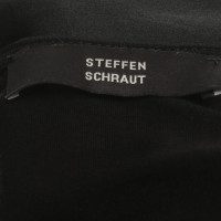 Steffen Schraut Seidentop in Schwarz
