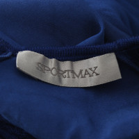 Sport Max Top in blu