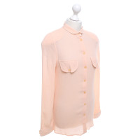 Giorgio Armani Silk blouse in Nude