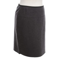 Marc Cain Wool skirt in dark gray