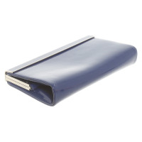 Jimmy Choo Clutch Bag Patent leather in Blue
