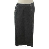 Comptoir Des Cotonniers Denim skirt with zipper