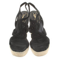 Yves Saint Laurent Suède sandalen