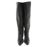 Bottega Veneta Leather boots in black