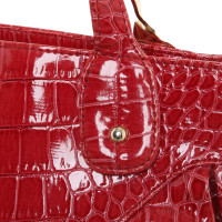 Blumarine Handbag with reptile embossing