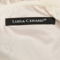 Luisa Cerano jupe en soie avec ornements