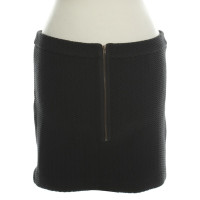 Ganni Mini skirt in black