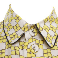 Marni Shirt blouse with geometric pattern