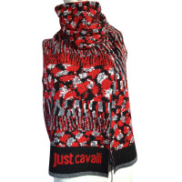 Just Cavalli sciarpa in lana con cashmere