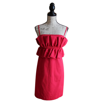 Claudie Pierlot Kleid aus Baumwolle in Rosa / Pink