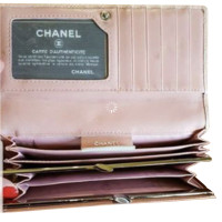 Chanel Täschchen/Portemonnaie aus Leder in Rosa / Pink