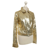Patrizia Pepe Gold sequin jacket
