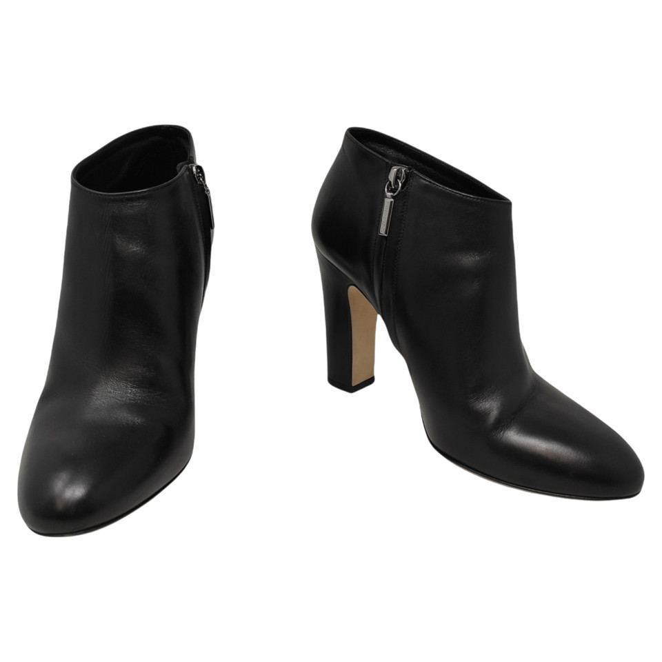 Dolce & Gabbana Ankle boots Leather in Black