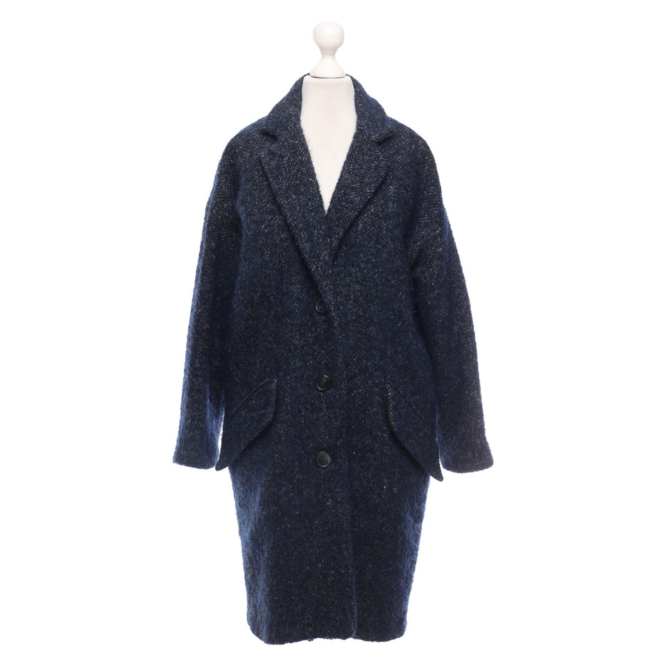 Isabel Marant Etoile Giacca/Cappotto in Lana in Blu
