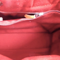 Hermès borsa di tela con tasche esterne