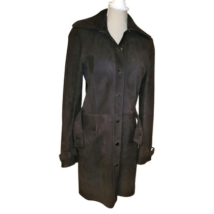 Givenchy Jacket/Coat Suede in Brown