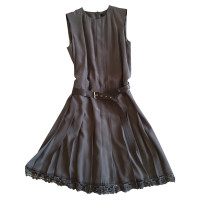 Marc Jacobs Pleated purple dress with 4 UK lace