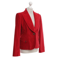 Valentino Garavani Velvet blazer in red