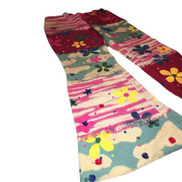 Moschino Pantalon avec imprimé de fleurs