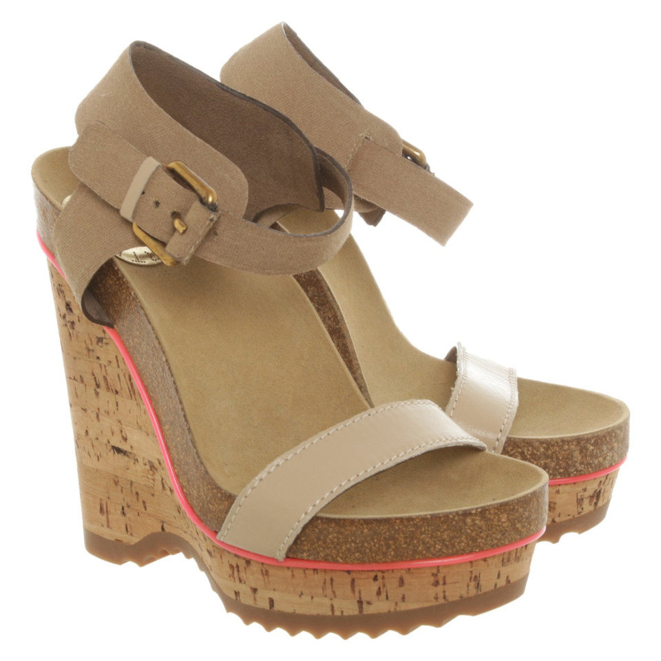 Stella McCartney Wedges in Beige